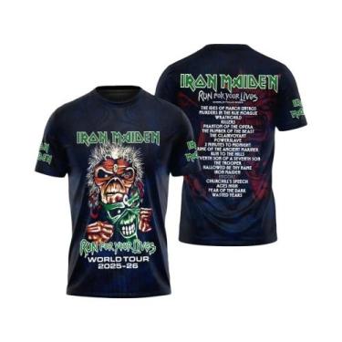 Imagem de Camiseta Unissex De Heavy Metal Punk Rock Com Estampa 3D, Verão, Overs