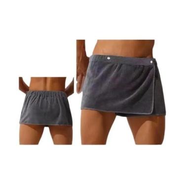 Imagem de Toalha De Banho Absorvente Masculina Saia De Praia Sexy Calções De Nat