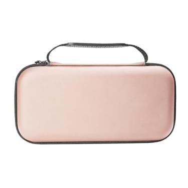 Imagem de Capa para Mac Mini M4 Chip (2024) / para Mini M4 Pro, organizador de eletrônicos para teclado, mouse e acessórios, estojo rígido de viagem de EVA (rosa)