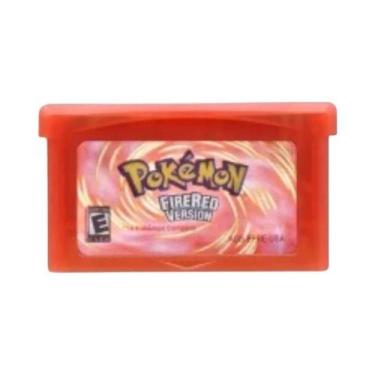 Imagem de Cartucho De Jogo Pokémon GBA 32 Bits, Jogos De Vídeo Emerald, Fire Red