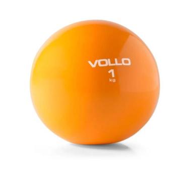 Imagem de Bola Fitness para exercicios Tonificadora 1 KG Vollo