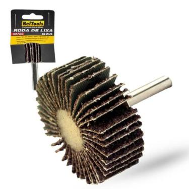 Imagem de Roda De Lixa 30x20mm G60 c/ Haste 1/4 Beltools