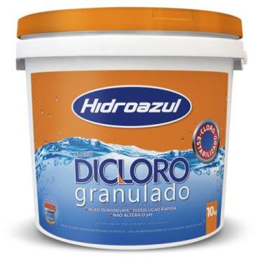 Imagem de Dicloro Granulado 10Kg Hidroazul