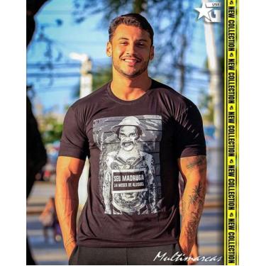 Imagem de Camiseta Seu Madruga Preso Adulto - Glev.Conceito, PP, Preto