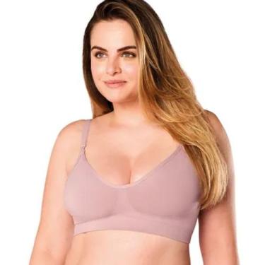 Imagem de Sutiã Power Plus Size Clássica Plus Loba Lupo, XG, Nude