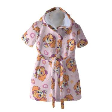 Imagem de Roupão Bebê Döhler Patrulha Canina Rosa, Rosa