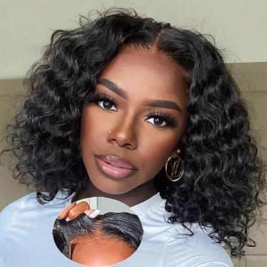 Imagem de Peruca Deep Wave Bob 30cm - RUI MEI SI Wear and Go (Sem Cola)