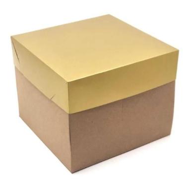 Imagem de 20 Caixas para Bolo Alto 28x28x19,5cm - Kaiambá Embalagens e Acessório