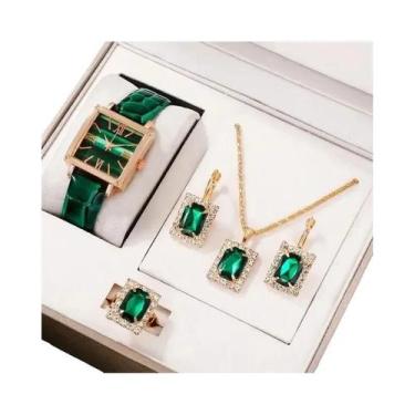 Imagem de Relógio De Pulso Feminino De Luxo Com Mostrador Quadrado, Design De Ma