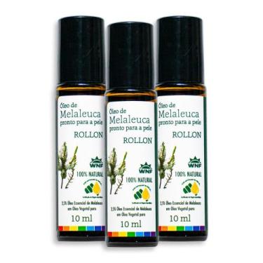 Imagem de Roll-On Óleo de Melaleuca Pronto Para Uso 10ml Wnf - 3 Unid.