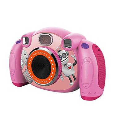 Imagem de Câmera Câmeras para Crianças HD Tela de 2 com Cartão - Design Queda Meninas e Meninos Moldura Foto Divertida Fácil Usar Levar Leve Robusta -Quebra -Pr