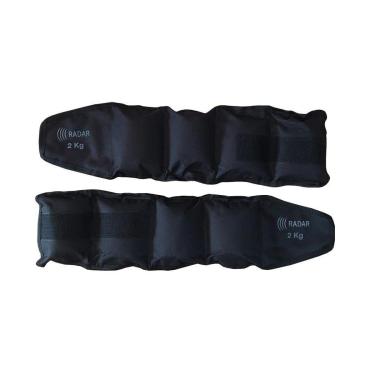 Imagem de Par de Tornozeleira Caneleira de 2KG Profissional Reforçada-Unissex