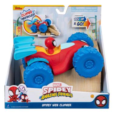 Imagem de Carrinho Escalador de Teia do Homem Aranha Spidey Sunny 3056
