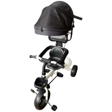 Imagem de Triciclo Infantil com Empurrador Comfort Branco