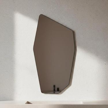 Imagem de Espelho Orgânico Decorativo Grande Pinterest 60x110 Mod Moai - REI DOS