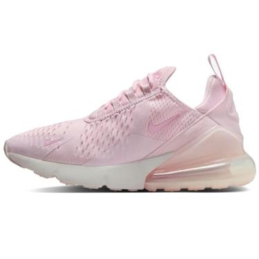 Imagem de Nike Tênis Air Max 270, Espuma rosa, rosa, pérola, rosa, cintura rosa, 34