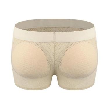 Imagem de Cuecas Boxer Masculinas Modeladoras Com Almofada Para Levantar O Bumbu