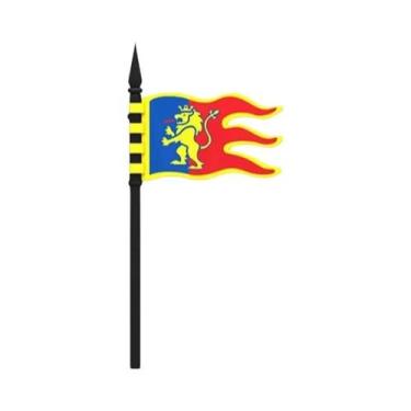 Imagem de Figuras De Soldados Cavaleiros Medievais Com Armaduras E Cavalos De Gu