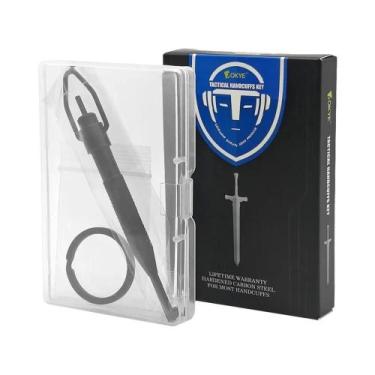 Imagem de Chave Giratória Redonda Universal Com Chaveiro Destacável Para Algemas