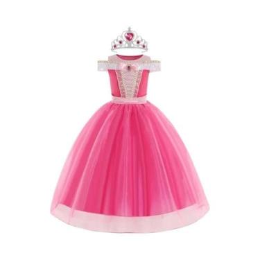 Imagem de Vestido De Carnaval Aurora Para Meninas, Fantasia De Princesa Para Hal
