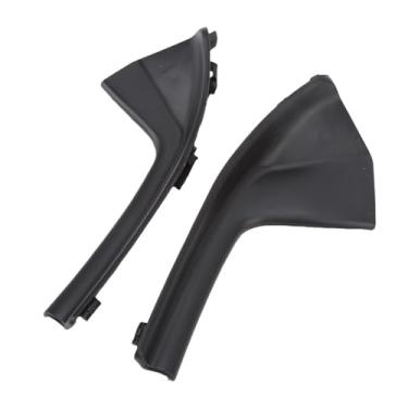 Imagem de Jauarta Tampa de extensão lateral do limpador dianteiro guarnição esquerda direita 66895 ED50A substituição do painel de canto lateral do limpador para Versa 2007-2011