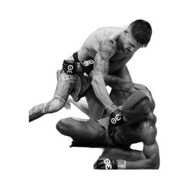 Imagem de Pôster Em Tela Lendas Do Boxe Preto E Branco - Arte Inspiradora Para A