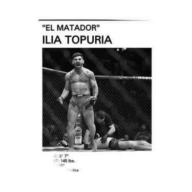 Imagem de Pôster Em Tela Lendas Do Boxe Preto E Branco - Arte Inspiradora Para A