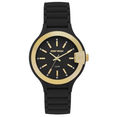 Imagem de Relógio Mormaii Feminino Ref: Mo2036ju/8p Esportivo Analógico Black