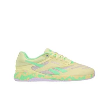 Imagem de Reebok Tênis masculino de cano baixo, Green Glow Yellow Haze Digital Gleam, 36 BR