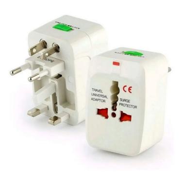 Imagem de Adaptador de Tomada Universal Padrão Uk Usa Europa Asia Eua