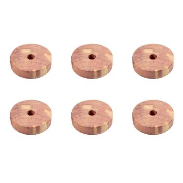 Imagem de Conjunto 6 Anéis De Cedro Antimofo Oikos