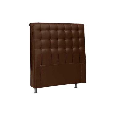 Imagem de Painel De Cama Box Estofada Dama Plus Solteiro - Courano Cacau - Simbal