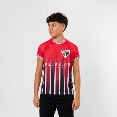 Imagem de Camiseta Esportiva Juvenil São Paulo-Masculino