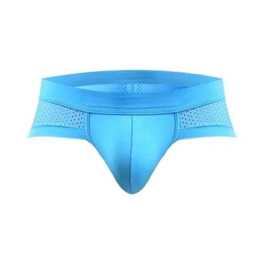 Imagem de Cuecas Masculinas De Cintura Baixa Em Modal Respirável Com Bolsa Conve