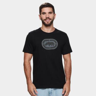 Imagem de Camiseta Ecko Unltd Newtrend Masculina, Preto, G