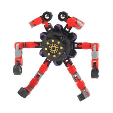 Imagem de Brinquedo Sensorial Transformável Fidget Spinner Para Alívio Do Estres