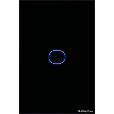 Imagem de Interruptor Touch Smart Tramontina Preto 1 Canal Tramontina