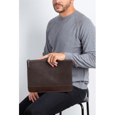 Imagem de Pasta envelope de couro Bruno