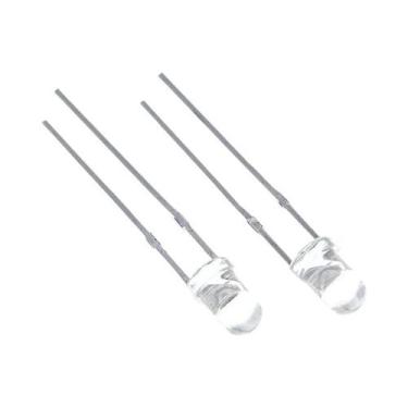 Imagem de Kit De Diodos Emissores De Luz LED Redondos Ultra Brilhantes De 3MM, T