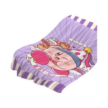 Imagem de Cobertor De Sofá Quente E Macio Em Fleece K-Kirbys, Microfibra Adoráve