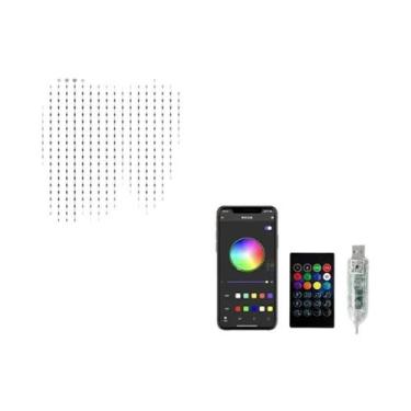 Imagem de Luzes De Cortina LED RGB Inteligentes Para Interiores, Luzes De Parede