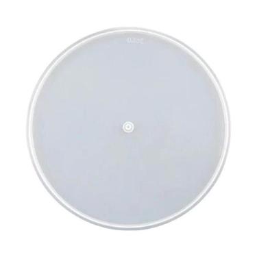 Imagem de Molde Grande Redondo De Silicone Para Relógio De Resina Epóxi Com Most