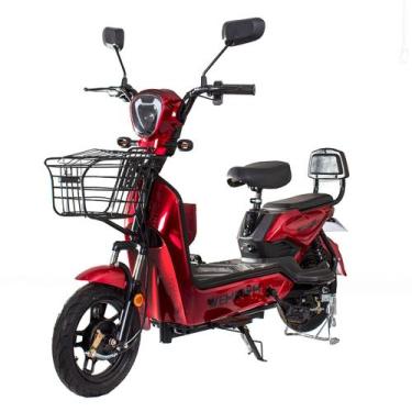 Imagem de Bicicleta Elétrica Scooter Moto 500W Autonomia Até 40 Km Bike 32 Kmh S