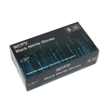 Imagem de Luva Nitrílica Preta - DRAGOART, P