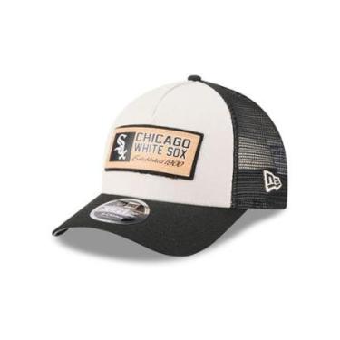 Imagem de BONE NEW ERA 9FORTY M-CROWN CHICAGO WHITE SOX MLB PRETO-Masculino