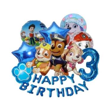 Imagem de Conjunto De Balões PAW Patrol Para Crianças, Decoração De Aniversário 