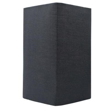 Imagem de Cupula de abajur Quadrado 22x13x13 Tecido Algodão soquete nacional cor