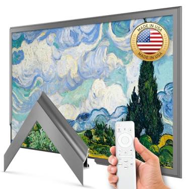 Imagem de Quadro de TV Deco de liga de grafite 32 polegadas - compatível apenas com TVs Samsung The Frame (serve para 2021-2026, LS03A, LS03B, LS03C, LS03D, LS03FA)