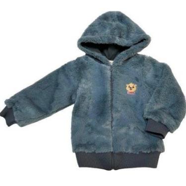 Imagem de Casaco Jaqueta Bebê Menino Pelo Inverno Forrado Lessa B8951-Masculino