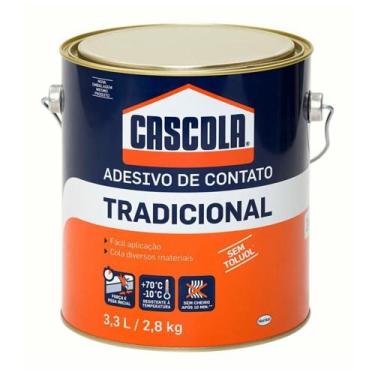 Imagem de Cascola Tradicional Sem Toluol 2,8 Kilos - 1406652 - Cascola Cascola T